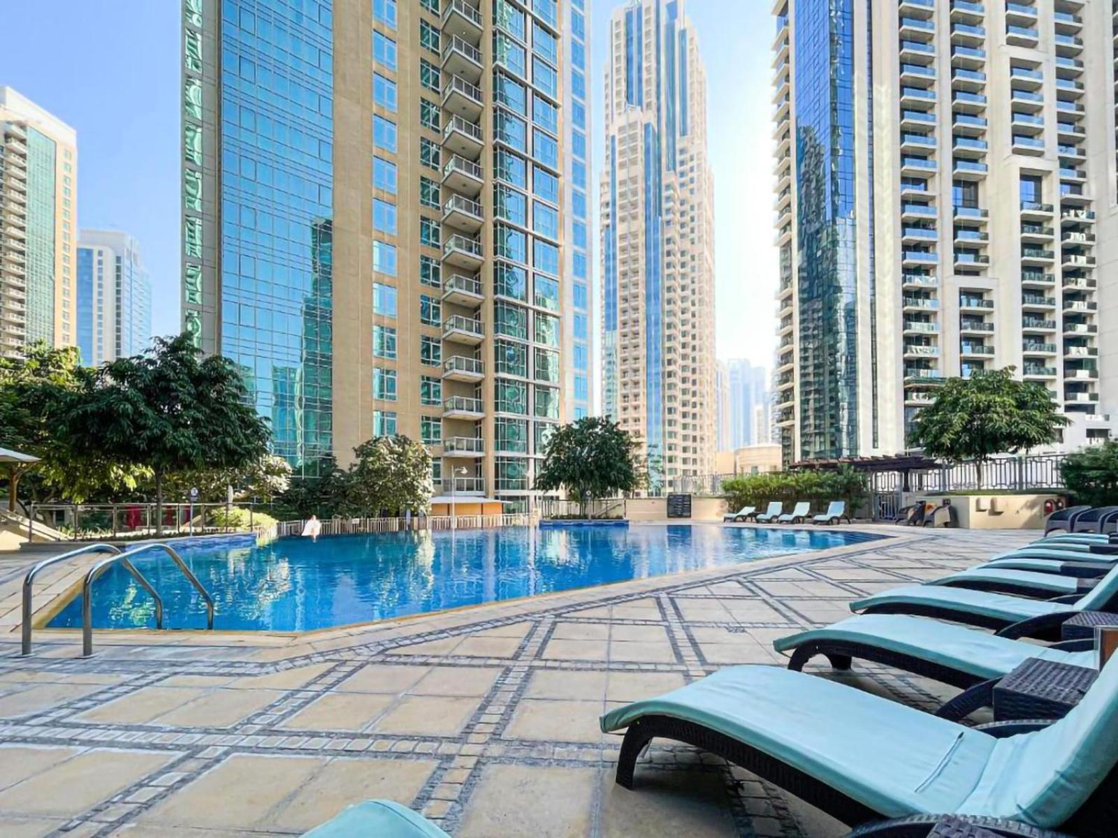 Dream Inn Apartments - Burj Residence With Fountain View Dubai Exterior photo